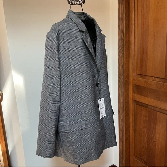 Zara oversized blazer, XL, New with tags - Picture 3 of 8